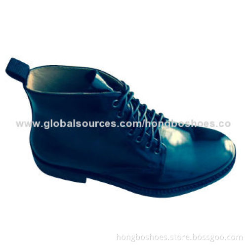 Cow Leather Men's Casual Shoe, round toe, flat heel